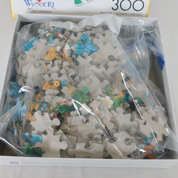 Old California Buffalo 300 Large pc Jigsaw Puzzle 21x15 COMPLETE Charles Wysocki - Picture 6 of 11